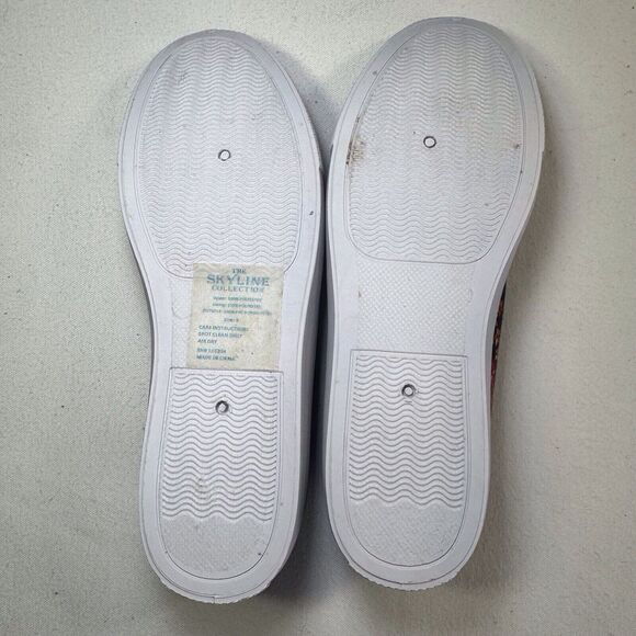 The Skyline Collection Slip-on‎ Shoes Women's Size 9 Multi-Color Floral Low Top - Picture 8 of 9